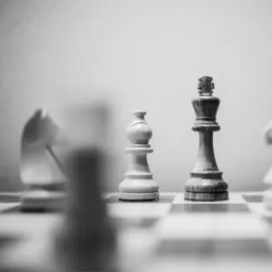 Game of chess where players need to be strategic