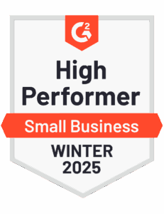 G2 Badge high performance small business